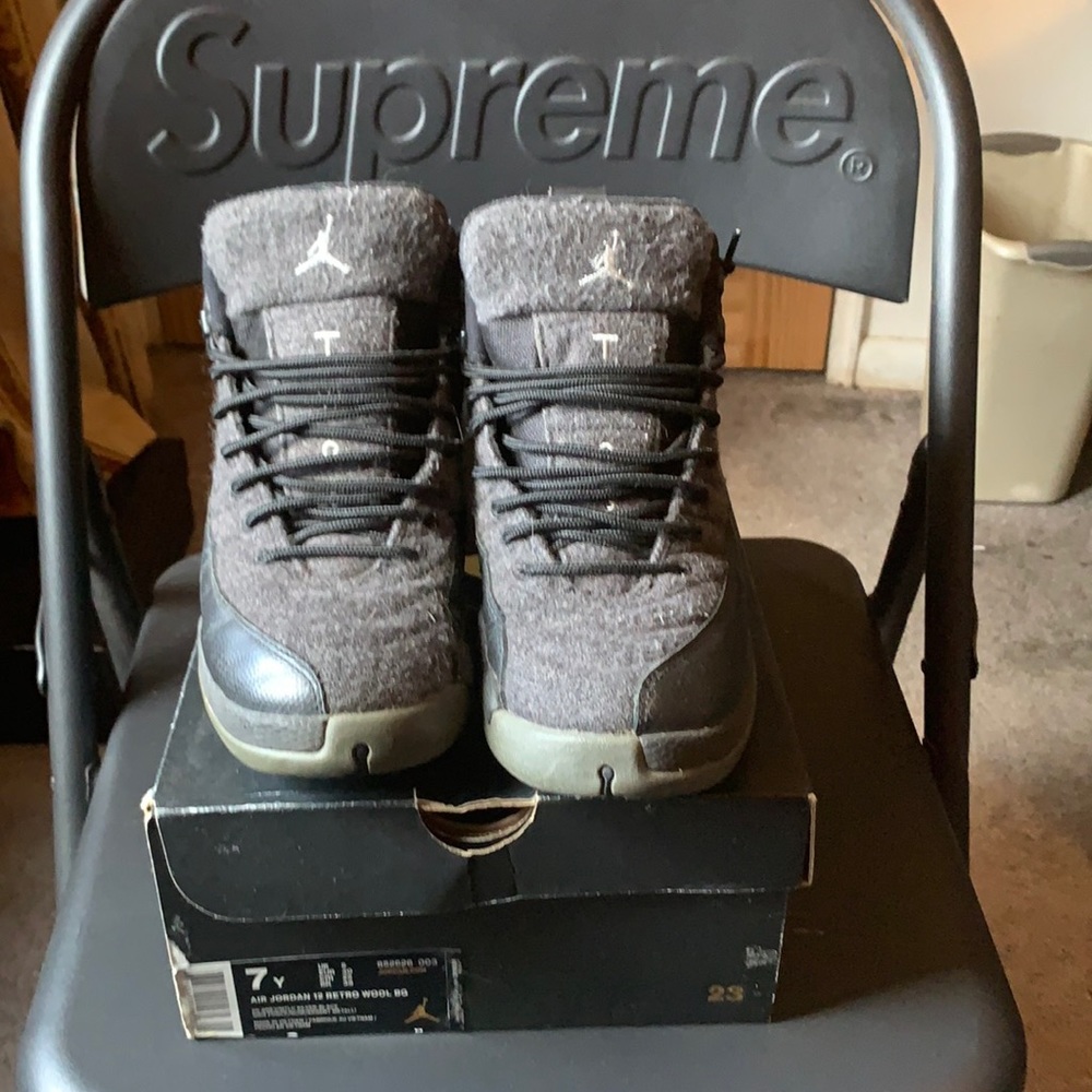 Jordan wool 12 size 7Y